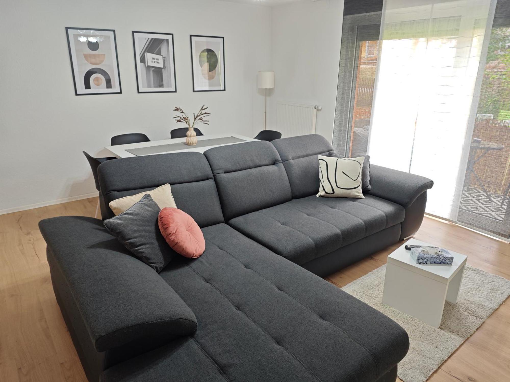 Fh-Naehe: Modernes Apt Mit Balkon Hof  Esterno foto